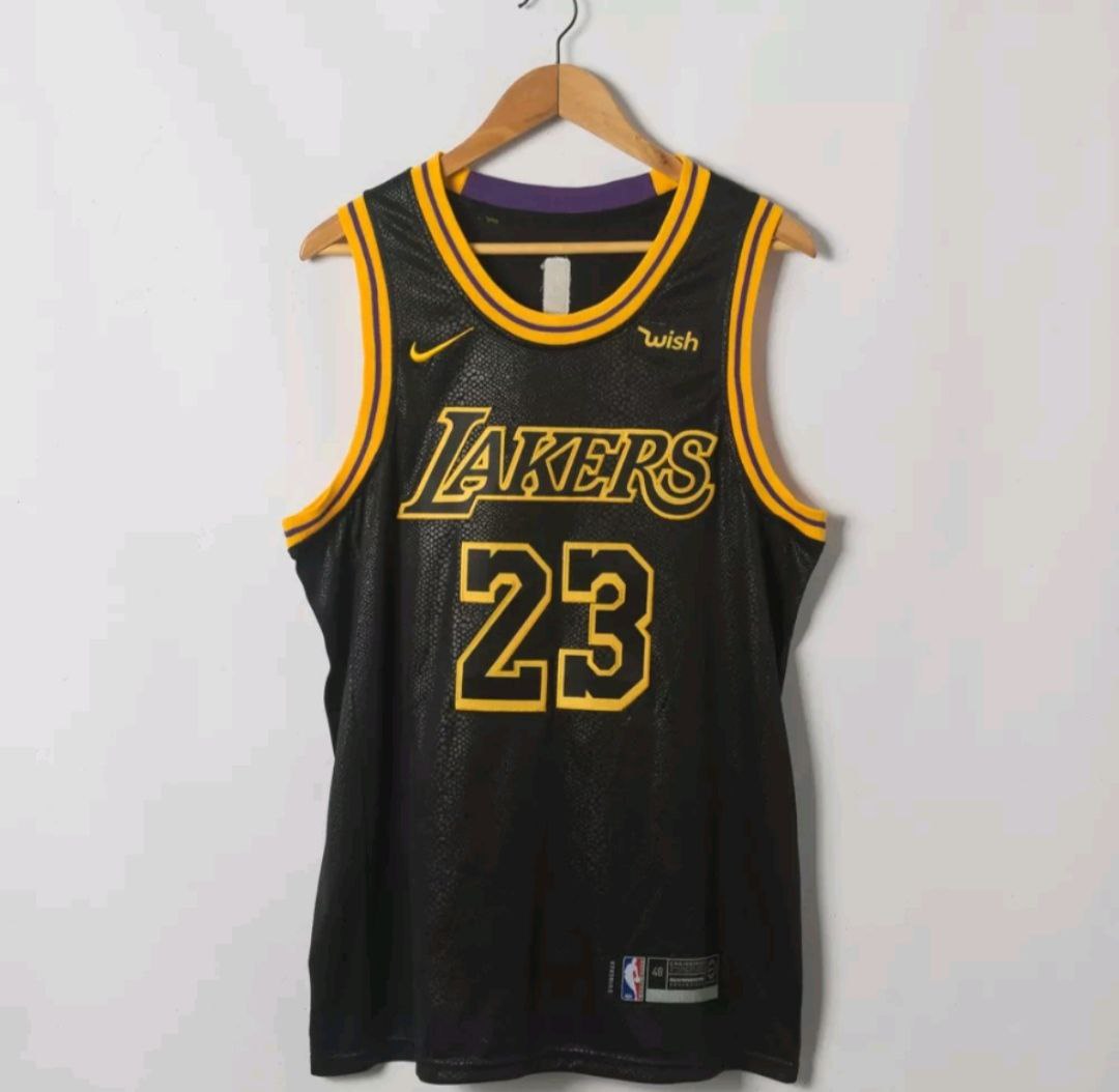 Camisa Los Angeles Lakers 23 LeBron James 2019 20 De Ouro Roupas d Hoops Fashion Seu Guarda Roupa Inspirado na NBA a Moda